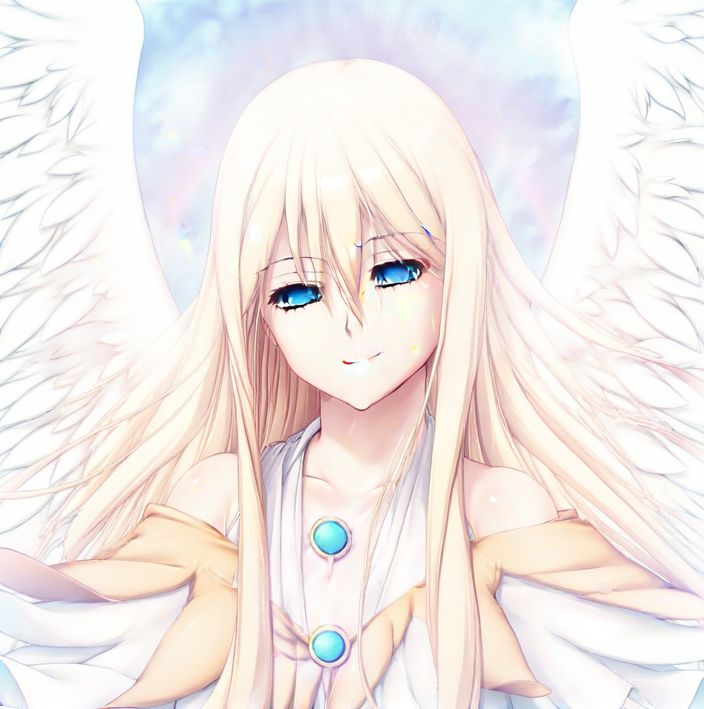 (full body), best quality, best anatomy, BREAK
1girl, long hair, blonde hair, blue eyes, wings, bare shoulders, smile, curtsey, white robe, wings, BREAK
<lora:Goddess_Nerawareta_Megami_Tenshi_Angeltear_WIP:1>