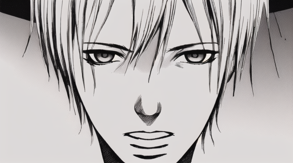 1 boy, solo, highly detailed face, best quality, monochrome, <lora:blamev2:0.9>, rough lineart