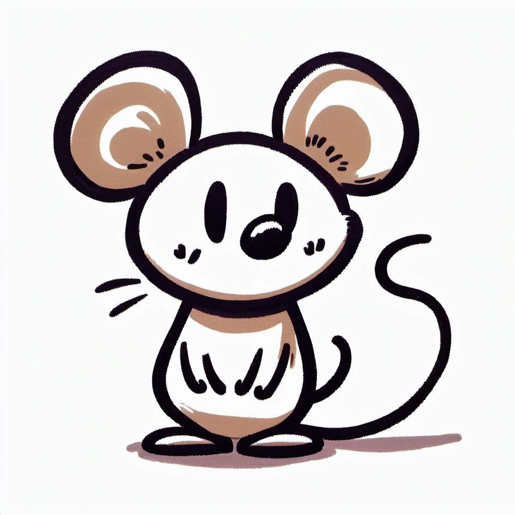pixar mouse<lora:[XL]Pixar_animal(1):1>