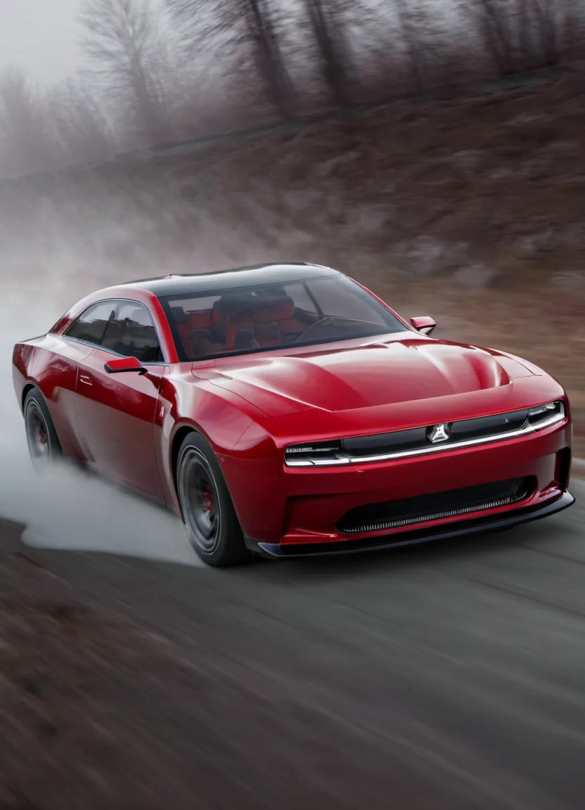<lora:ChargerConceptSDXL_v1:1> red chargerconcept,  from front, driving through a wall of fog,
realistic, cinematic, highly detailed,