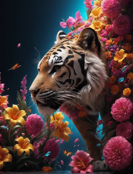 animal, <lora:betmd2-step00000250:0.8>,betmd,masterpiece,epic,cinematic,flowers,epic,16k,levanders,colorful,(photoreal,realistic)