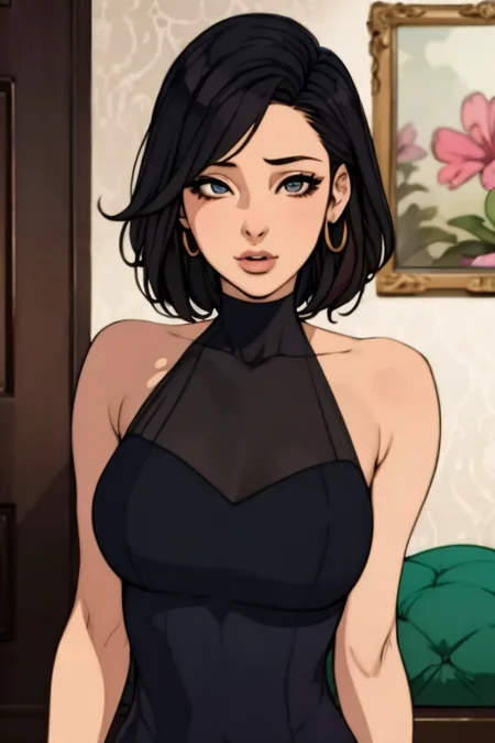 <lora:guanxiangzi-10:0.8>masterpiece, best quality, wallpaper, 1girl, solo, looking at viewer, upper body, depth of field,