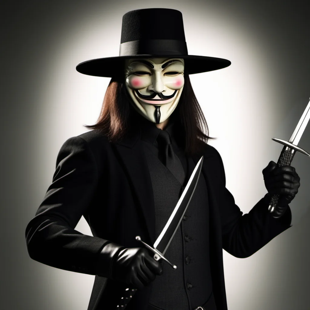 V1024, a man with a guy fawkes mask and a hat, full body , fighting pose, knifes, detailed eyes, highly detailed , photography, ultra sharp, film, bokeh, professional, 4k, highly detailed <lora:add-detail-xl:1.5> <lora:V1024:0.7>