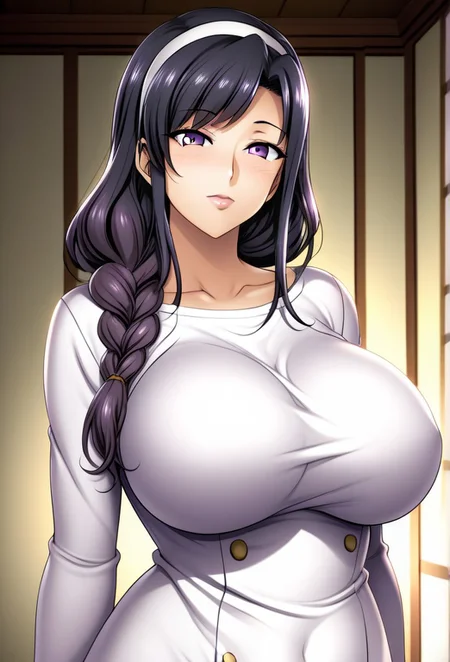 (1girl, solo, , score_9, score_8_up, score_7_up, TenMic10, monochrome,, game cg,, oikawa yuki, asymmetrical hair, long hair, braid, large breasts,, oikawa amane, single braid, hair over shoulder, mature female, large breasts,, oikawa ritsu, medium hair, medium breasts, , himemiya tsukino, long ponytail, purple hair, purple eyes, large breasts, , himemiya suzuka, medium hair, purple hair, mature female, purple eyes, large breasts,, fujii natsuki, short hair, sidelocks, asymmetrical sidelocks, green eyes, small breasts, dark blue hair, hairclip,, sasagawa ayako, brown hair, brown eyes, large breasts, mature female, hair bun,, kurashiki reina, long hair, asymmetrical hair, large breasts,, obata yui, medium hair, hairclip, , sakagami akeno, long hair, black hair, hairband, small breasts,, miyajima sakura, black hair, asymmetrical bangs, side ponytail, large breasts,, nozaki yuu, very long hair, wavy hair, small breasts,, takamine misao, medium hair, blunt bangs, large breasts, black hair,, obata natsumi, mature female, long hair, low-tied long hair, medium breasts,, mikage yuuki, short hair, large breasts, mature female,, kurashiki reika, mature female, large breasts, long hair, asymmetrical hair, , miyajima tsubaki, black hair, long hair, braid, swept bangs, large breasts, mature female, :1.3), The platinum of the belvedere is a representation of the Viking's obsession with the Stars Hollow, masterpiece, best quality, high res, illustration, extremely detailed, 8k, wallpaper
