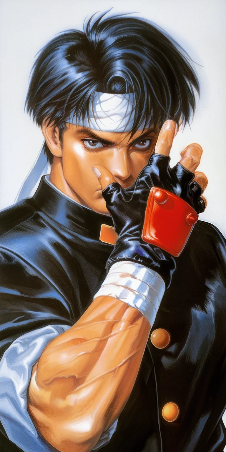 <lora:RetroGameArt:1> retro game art, traditional media, detailed texture, airbrush (medium), realistic, <lora:contract_controller_illus01_v1:-0.4> <lora:anatomy_helper:0.8>
forearm covering face, solo, gloves, 1boy, male focus, fingerless gloves, black hair, headband, brown eyes, fighting stance, curtained hair, gakuran, upper body, school uniform, simple background, jacket, white background, short hair, black gloves, shirt, muscular, white headband, black eyes, looking at viewer, retro artstyle, black jacket, bandages, 1990s (style), buttons, serious, bangs, sleeves rolled up