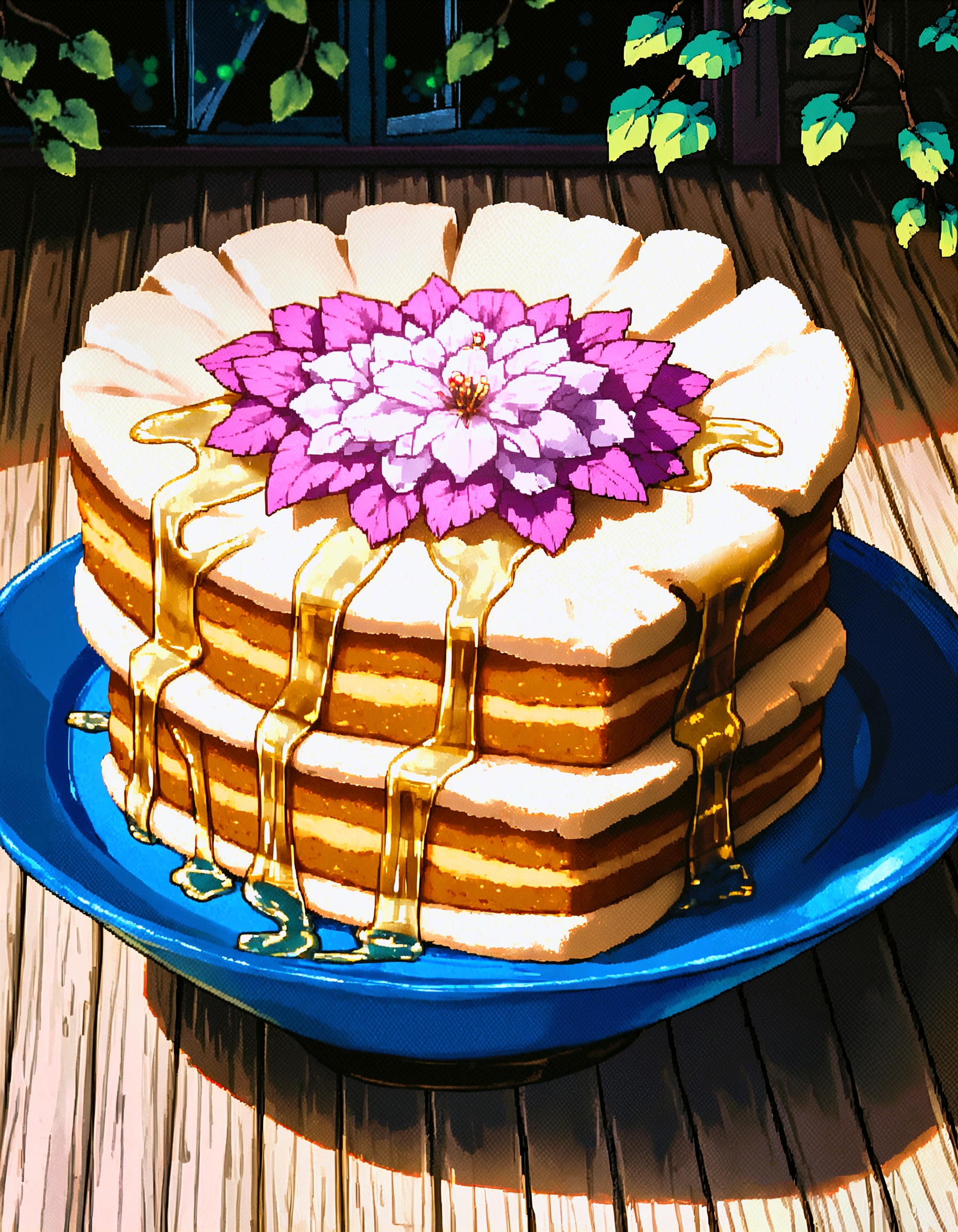 score_9, score_8_up, score_7_up, score_6_up, score_5_up, score_4_up, BREAK beautiful composition, conceptual depth, precision detailing, aesthetic perfection, ethereal glow, precise brushwork, luminous highlights,   flower, food, cup, no humans, table, cherry blossoms, pink flower, plate, realistic, bread, food focus, still life, bread slice, toast, wooden table