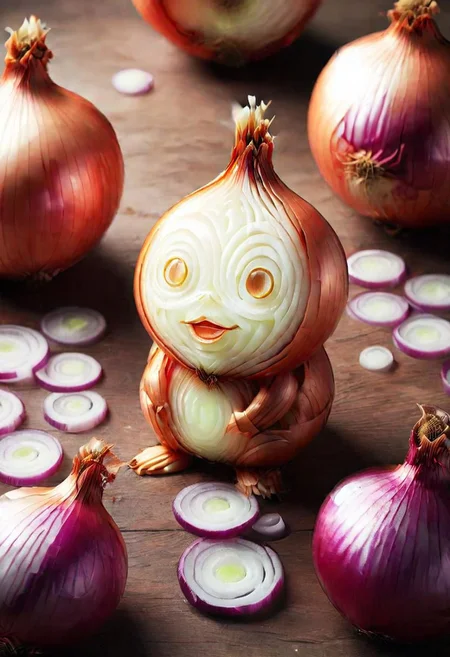 onionstyle free self-expression regarding onion can cry