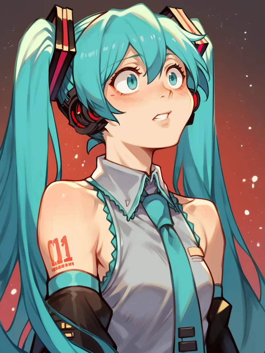 score_9, score_8_up, score_7_up, score_6_up, score_5_up, <lora:HCXLP:1> hc, 1girl, hatsune miku,