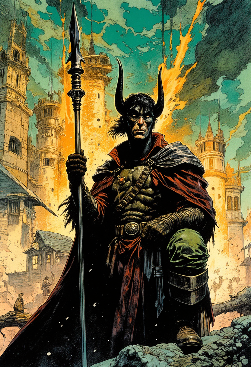 Druuna art by Jon Foster, Gris Grimly, Greg Tocchini.