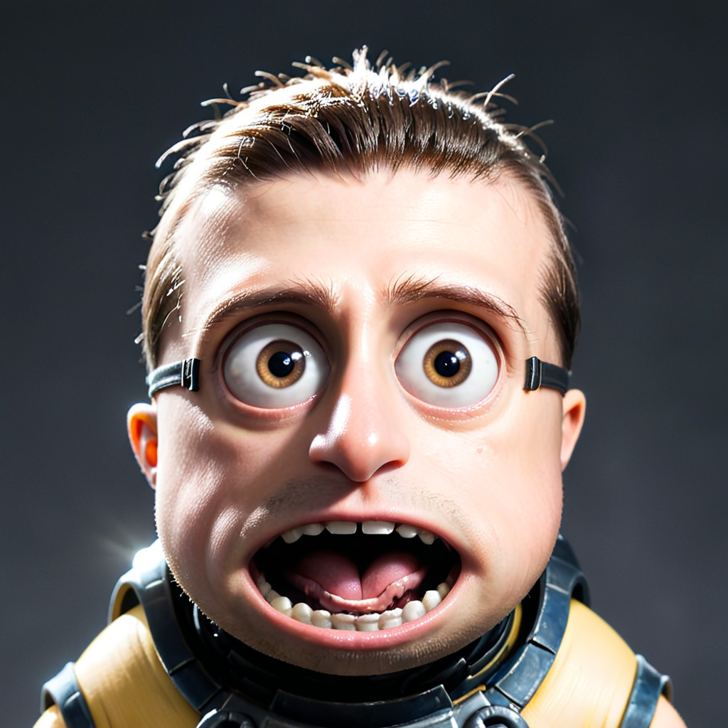 The Minion <lora:face_xl_v0_1:1.2>, solo