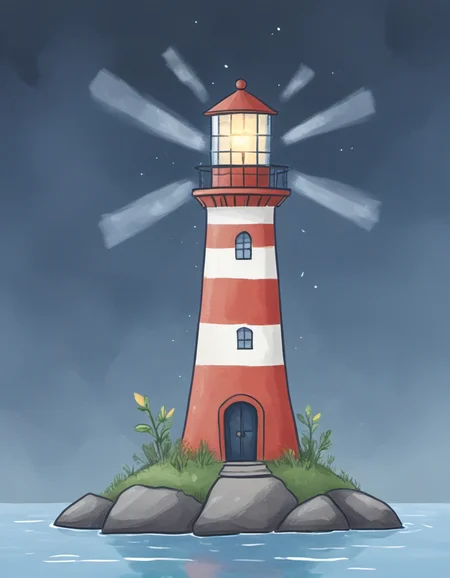 novuschroma57 style cartoon of the lighthouse <lora:novuschroma57 style_simple:1> <lora:sdxl_lightning_8step_lora:1>
