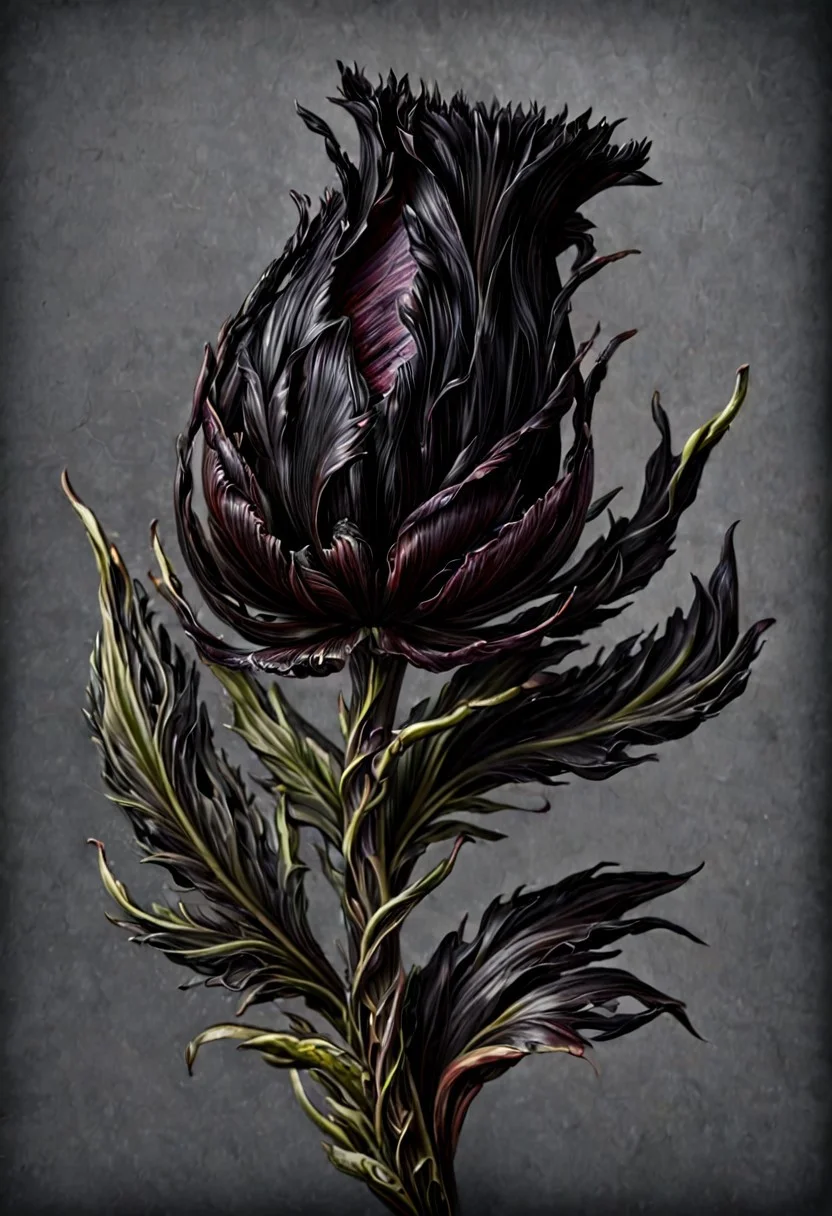 cg_darkscifi black tulip mm style flower ingrid-elias-style