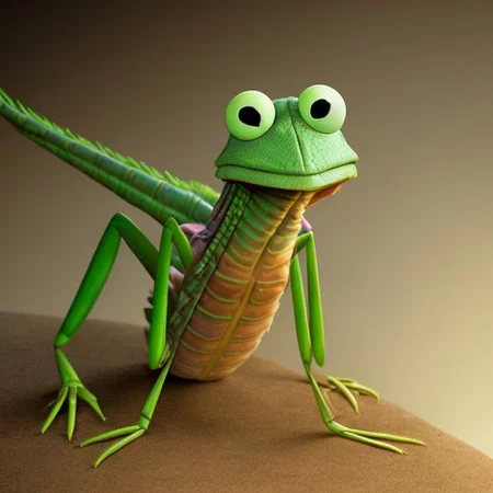 detailed hollywood promo photo of (muppet | pmantis:0.9), matte oil painting, concept art, ambient lighting, deviantart, 4k, hd, clean