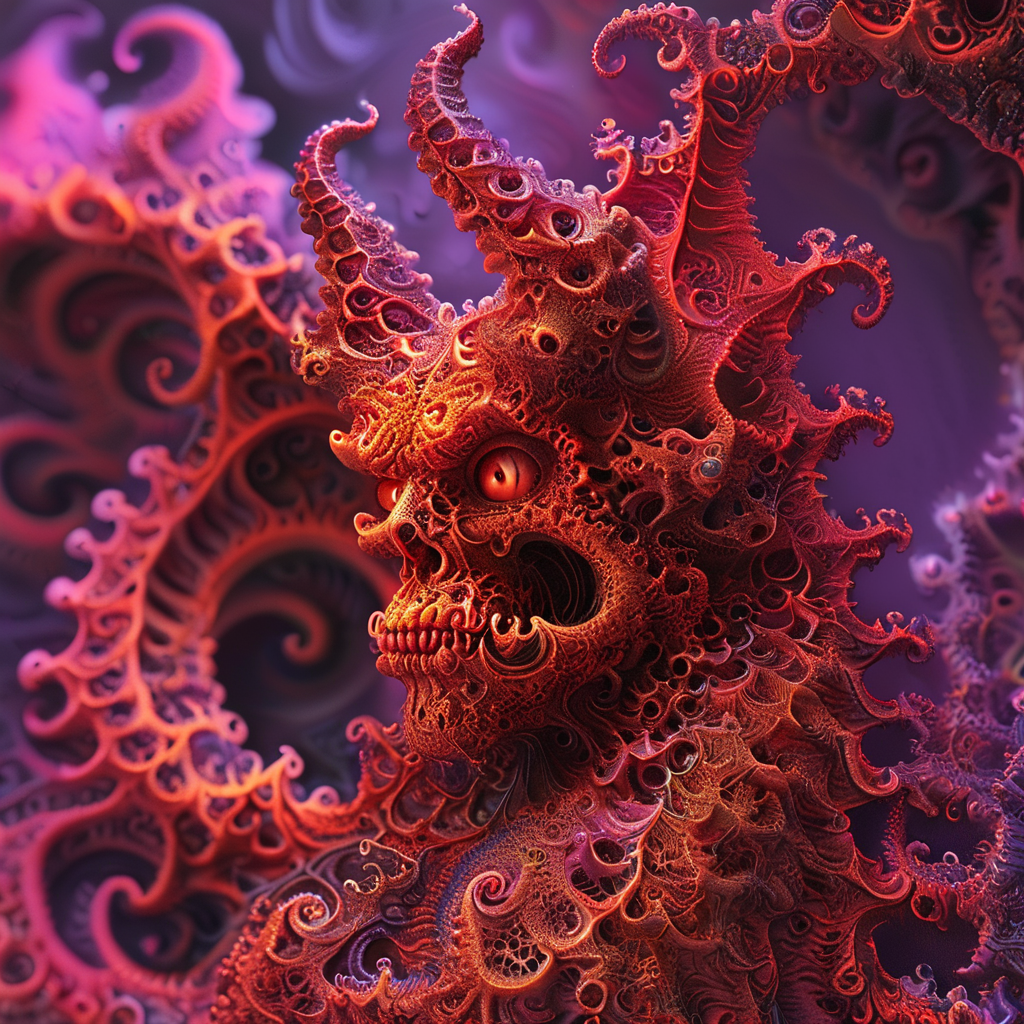 fractalex devil in hell<lora:fractalex:1>