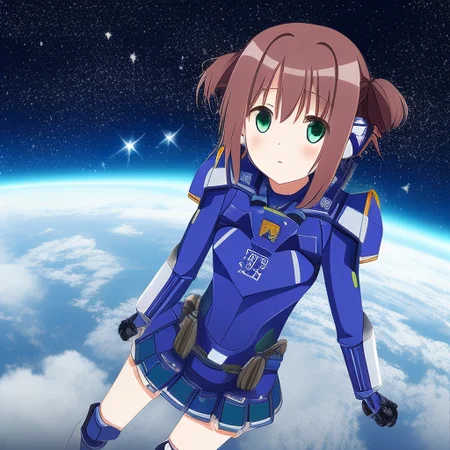 Power armor, space, spaceship cockpit, science fiction, hiten-style-nao