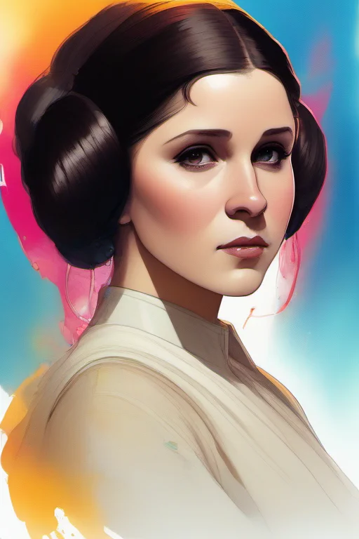 Masterpiece,High Quality,illustration,
<lora:PE_ColorPortraitWoman:1> PEColorPortraitWoman,
Leia Organa