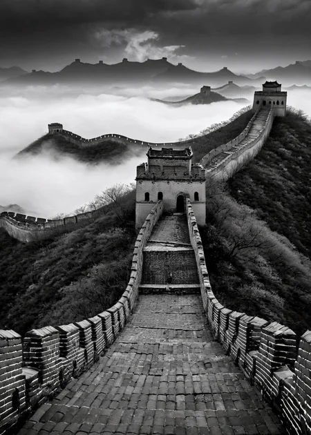 <lora:é¿å:1>,The Great Wall,greyscale,monochrome,no humans,scenery,outdoors,cloud,building,sky,tree,traditional media,ground vehicle,motor vehicle,mountain,signature,nature,road,landscape,house,cloudy sky,grass,ruins,, masterpiece, best quality,