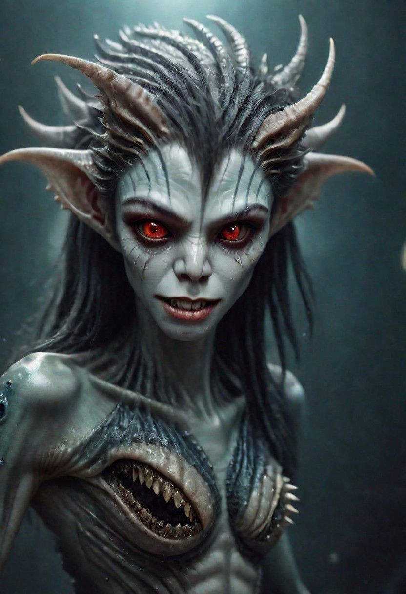 medium shot, sexy korean alien woman, kpop, k-pop, hot, (busty:0.5), jaws, teeth, sexy, erotic, surreal, head, long, creature, body, tail, mouth,  simple background, (masterpiece:1.0), (best quality:1.0), beautiful, (intricate details), unity 8k wallpaper, ultra detailed, flash photography lighting