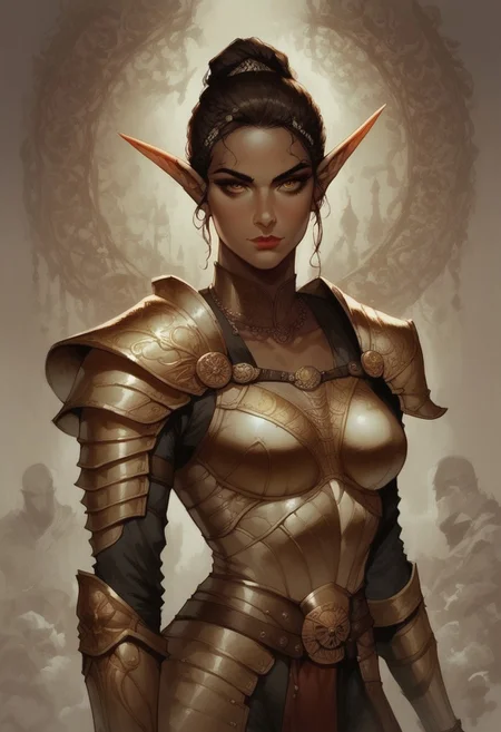 score_9, score_8_up, score_7_up, arts_angel. arts_angelstyle. Christian Angel. Christian Angel Style BREAK, 1woman portrait, beautiful, dramatic lights ((Elf, warrior ,fighter, knight, plate armor, armor, golden eyes, (latina:1;3), (latina skin;1;3), (latina woman;1;3) ))