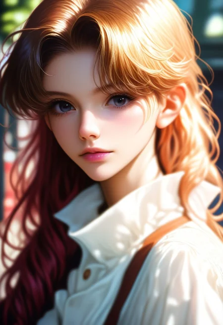 Score_9, score_8_up, score_7_up, score_6_up, score_5_up, score_4_up, detailed background, ultra-detailed, outdoors
BREAK,
1woman, black straight long hair with bangs, skin color close to white, pink lips, black eyes as coal, moles in different places on her face, semi-realistic, upper body, retro anime, modern anime style, depth of field, closed mouth, looking at viewer, sensual eyes, NiO1Pji, , semi-realistic,