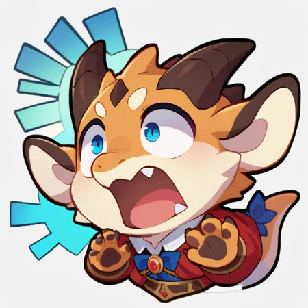 score_9,score_8_up,score_7_up,score_6_up,score_5_up,score_4_up BREAK
mihoyo,chibi,bust portrait,1boy,furry,dragon,male focus,transparent background,wide eyed,shocked,amazed,open mouth,solo,<lora:mihoyo_XL_AdamW-000012:0.8>,