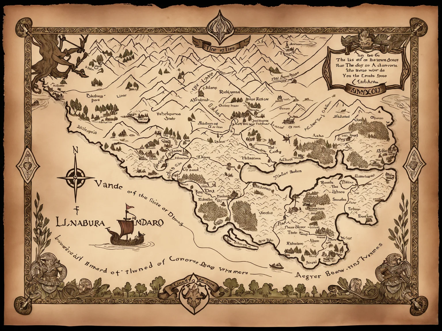 inked line art of a fantasy map, intricate detailed textures <lora:Harrlogos_v1.1:1> <lora:fantasy map-medium:0.5>