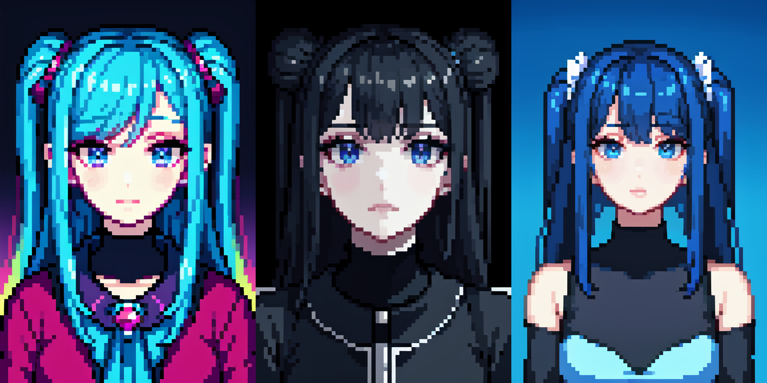highly insanely detailed, masterpiece, top quality, best quality, highres, 4k, 8k, RAW photo, (very aesthetic, beautiful and aesthetic), two side up, 
__lazy-wildcards/dataset/background-color__, 
<lora:two_side_up-1.0:0.6>âââ