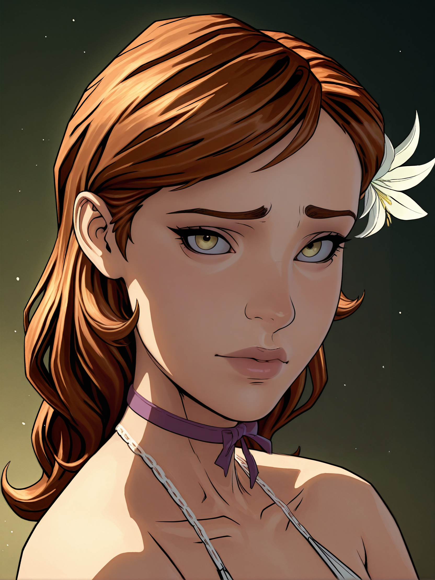 masterpiece, best quality, amazing quality, very aesthetic, absurdres, newest,
<lora:ILWolfNerissa:1.0>
WolfNerissa, 1girl, brown hair, long hair, flower, looking at viewer, portrait