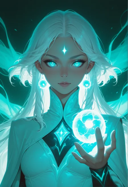 <lora:ck-painterly-fantasy-IL-000011:1>, in the style of ckpf, upper body portrait of a female with long white hair, she is holding a glowing orb, ethereal, whimsical,
masterpiece,best quality,amazing quality