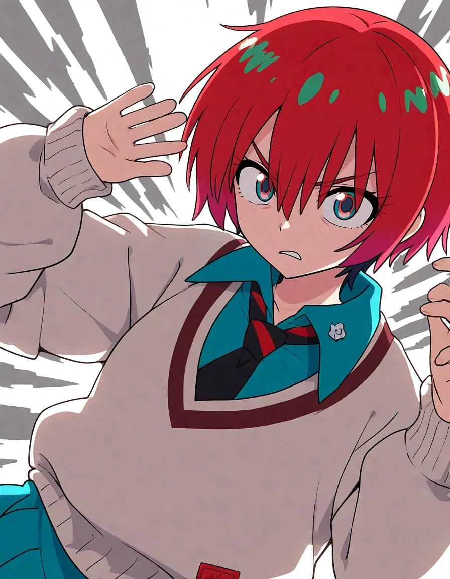 <lora:Hyper-SDXL-8steps-lora:1>, source_anime, score_9.,1girl,solo,
simple background, white background,
<lora:Anime_pat-000002:0.3>
<lora:ClearHand-V2:1.0><lora:Fixhands_anime_bdsqlsz_V1:1>
<lora:Machu_PONYXL:1>Machu, angry ,face up,jitome,