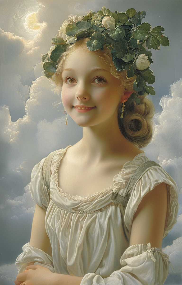 masterpiece,best quality,<lora:tbh240-sdxl:0.9>,illustration,style of Fritz Zuber-Buhler, tech genius teenage girl