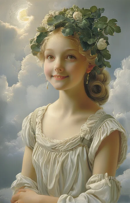masterpiece,best quality,<lora:tbh240-sdxl:0.9>,illustration,style of Fritz Zuber-Buhler, tech genius teenage girl