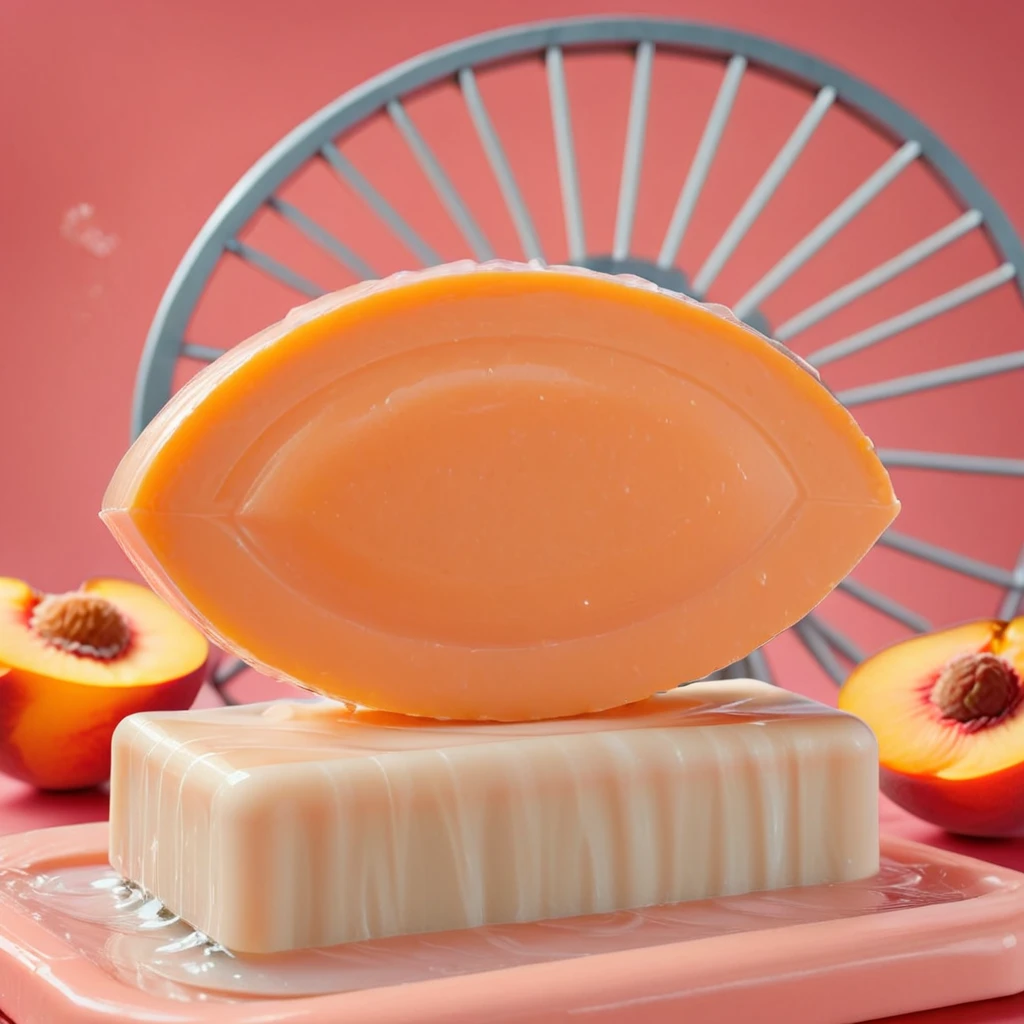 (soap showcase) <lora:57_soap_showcase:1.1>
Peach background,
high quality, professional, highres, amazing, dramatic,
(Traditional country fair and Ferris wheel:0.5),