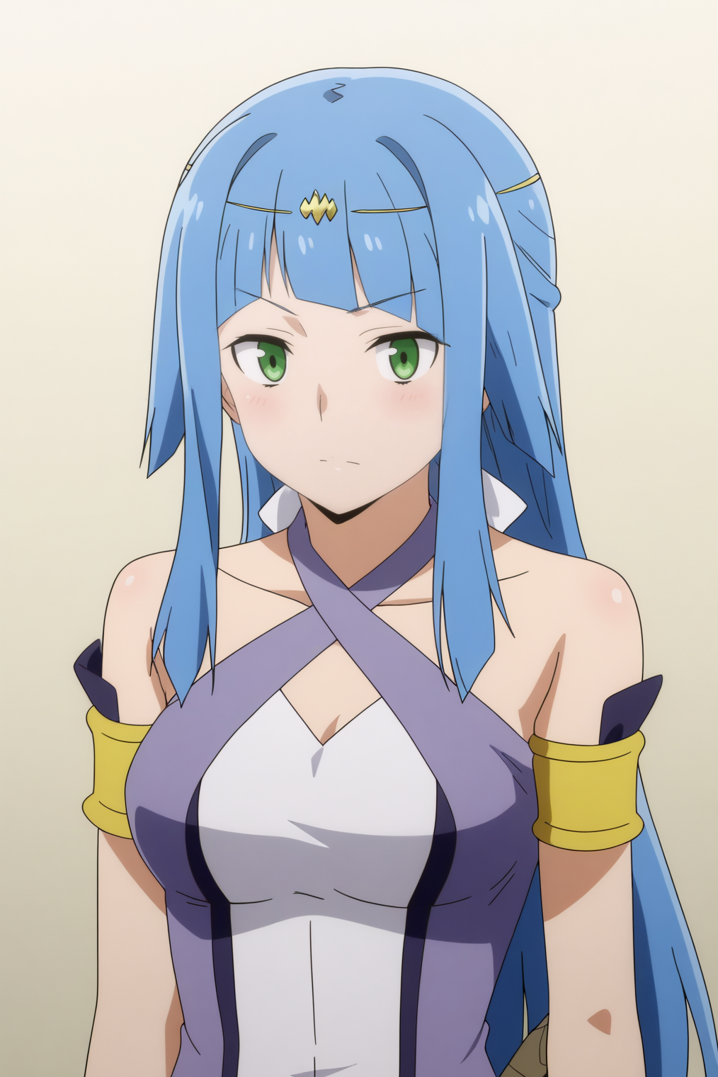 anime coloring, Artemis, solo <lora:Commission-Danmachi-Artemis-PDXL:0.8>