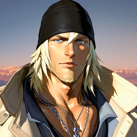 1male, solo, snowvilliers, solo, blonde hair, 1boy, hat, jewelry, blue eyes, male focus, necklace, lips, facial hair, beard, realistic, stubble, beanie, dizdoodz, sky background, daylight,
masterpiece, best quality, absurdres, newest, perfect quality, best quality, absolutely eye-catching, details, intricate details