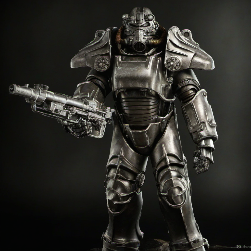 masterpice,high quality,
 <lora:PE_PowerArmor:0.8> PEPowerArmor,
pointing gun at viewer,