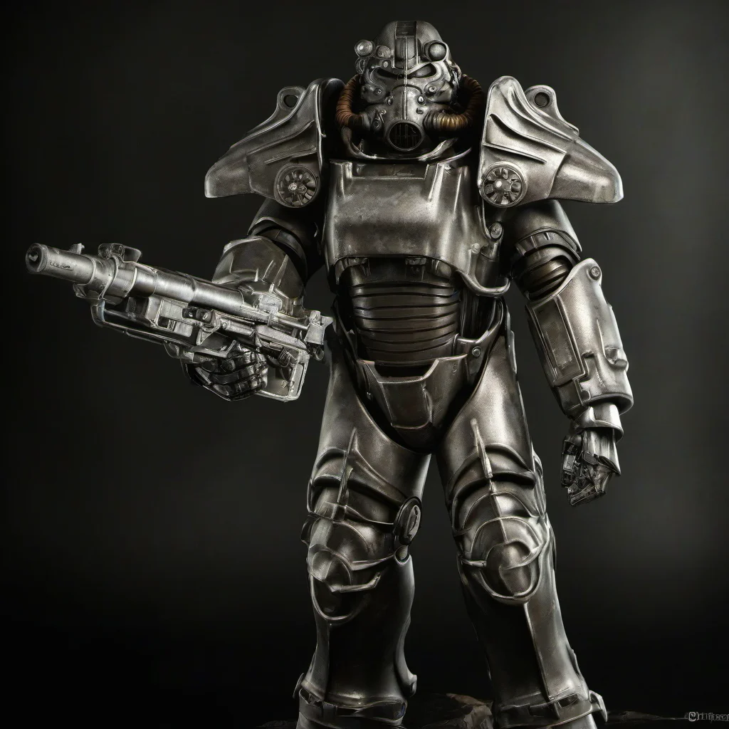masterpice,high quality,
<lora:PE_PowerArmor:0.8> PEPowerArmor,
pointing gun at viewer,