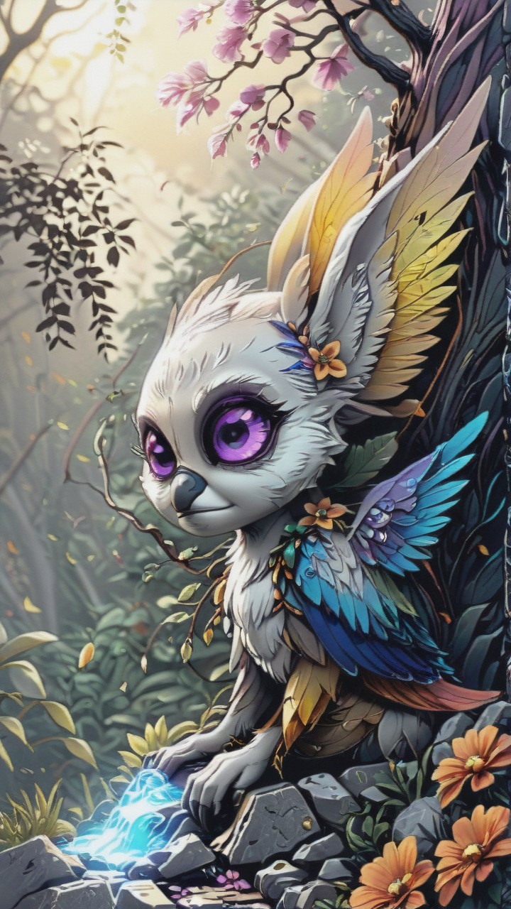 <lora:artfulltEIGHLEIGHEN2_SDXL_V:1.0>, sketch, doodle, drawing, illustration, beginner level, masterpiece, intricately detailed, best quality, absurd resolution,1female, wings, dark, chiaroscuro, big ears, electric energy, hybrid, arcanic summoner, chaotic good, minions, hologram, big ears, pinkflowers,lavender, flowers, white flowers, irridescent, white background, outline neon, tree, pyramid, rainbow, masteripiece, artalien, tree, waterfall, branch, flower, bird, feathers, wings, purple eyes
 <lora:artfullySTYLIZED_SDXL_V1:1.0> <lora:artfullyTULIPWILLOW_SDXL_V1:1.0>, artstylzd, arttlpwllw <lora:zavy-cntrst-sdxl:1.0>