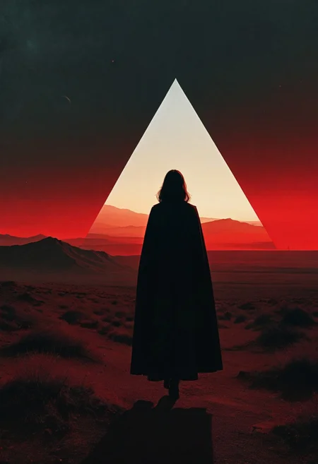 Dystopian style , Salvador Dali, <lora:Beksinski_SDXL_V2:0.35> <lora:Kodak Motion Picture Film Style v5_2:0.75> Kodak Motion Picture Film Style <lora:EldritchCandids1.1.2:0.3> <lora:Desolation:0.2> <lora:xl_more_art-full_v1:0.7> <lora:abysues:0.35> abysues, abx, close-up, zoomed, perspective, , <lora:MJ52_v2.0:0.25> close-up, an idyllic fleeting heartbeat in the depths of a desolate wasteland, liminal fog, circles, triangle, geometric shapes, (ethereal, crimson wisps, grainy texture, 96YOTTEA). abstract geometric gradients. <lora:96YOTTEA style for AWDXL2:1>
rich colors, stunning background. dark and moody, a mesmerizing blend of light and shadow. masterpiece, absurdres, intricate details . Bleak, post-apocalyptic, somber, dramatic, highly detailed