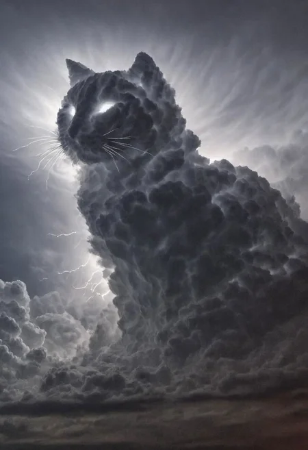cats ,martius_storm eternal war red <lora:Storm_Cloud_Style_SDXL:1>