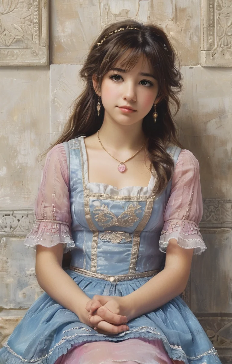 masterpiece,best quality,<lora:tbh346-sdxl:0.75>,illustration,style of Jacques Amans
 portrait of idolmaster cinderella girls,