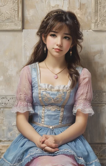 masterpiece,best quality,<lora:tbh346-sdxl:0.75>,illustration,style of Jacques Amans
portrait of idolmaster cinderella girls,