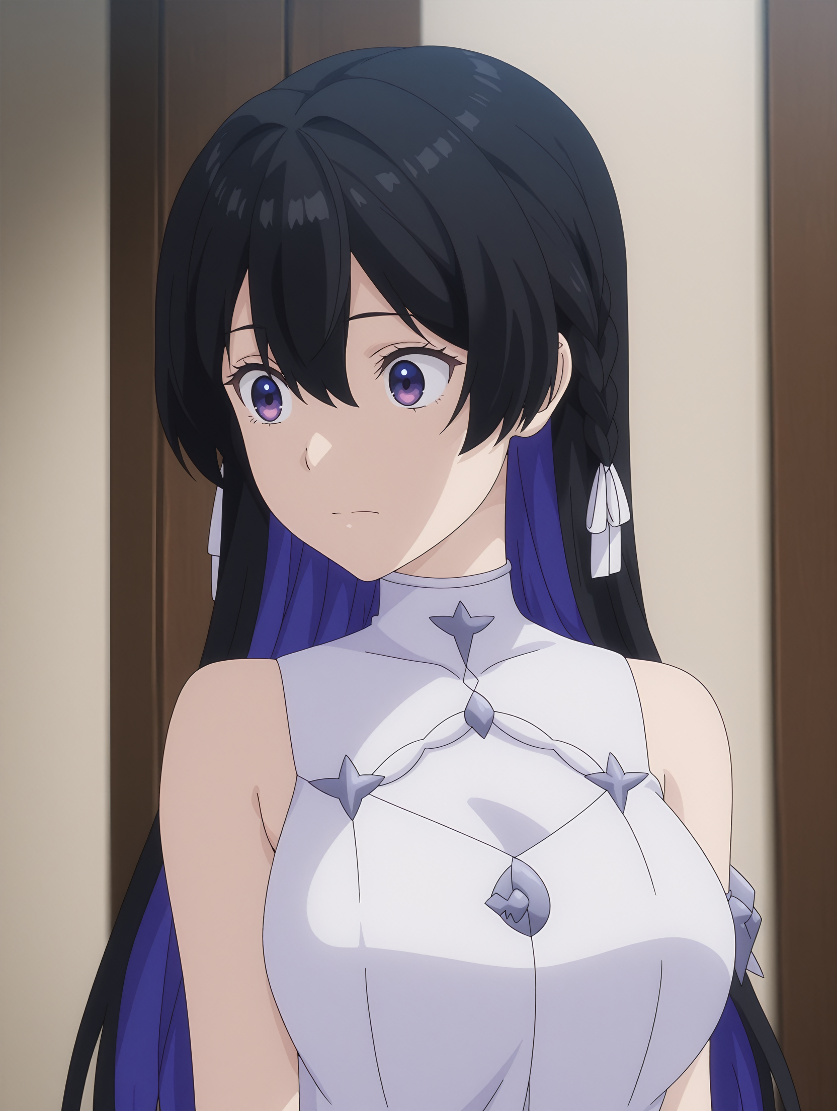 <lora:Tinasha_-_Unnamed_Memory:1> tinasha, 
white dress, sleeveless,
1girl,solo,
masterpiece,best quality,amazing quality,