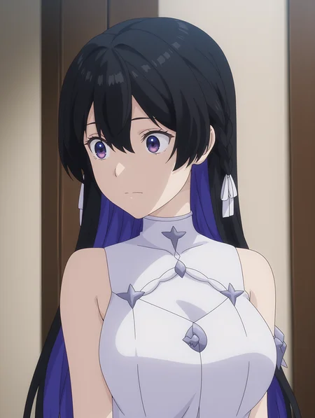 <lora:Tinasha_-_Unnamed_Memory:1> tinasha,
white dress, sleeveless,
1girl,solo,
masterpiece,best quality,amazing quality,