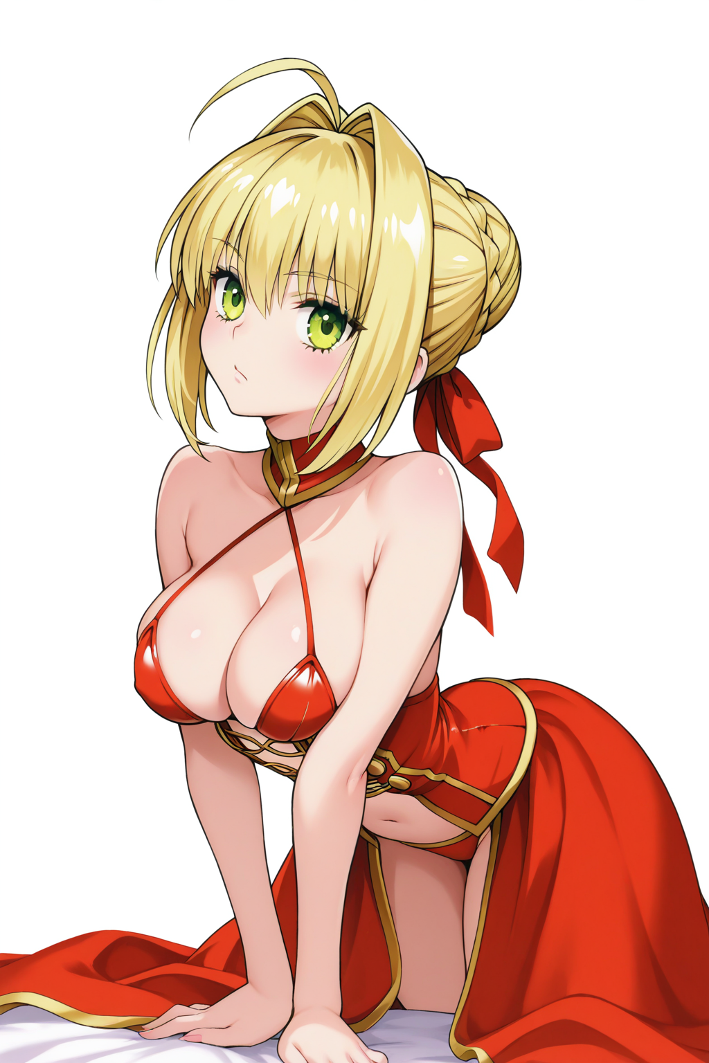 1girl, nero claudius, <lora:TLR_Style:1>, tlr-style, masterpiece, best quality