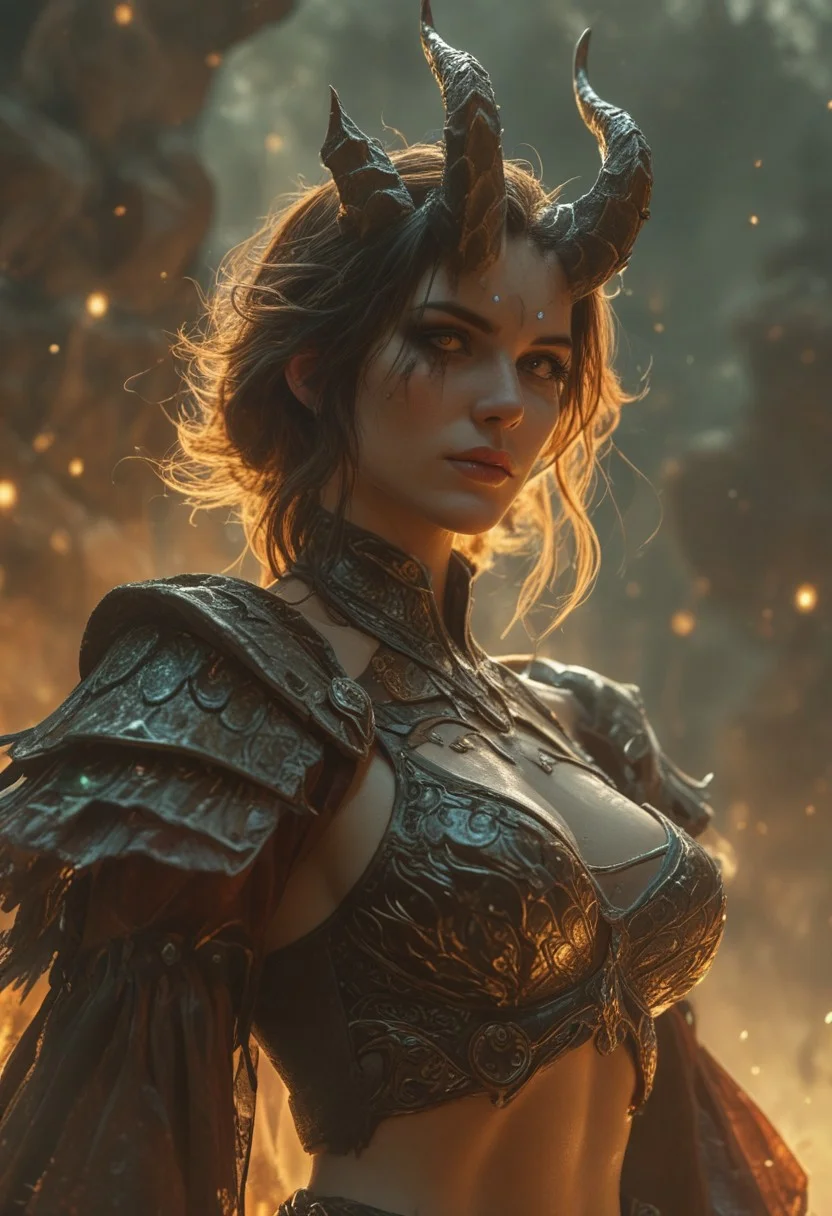 score_9, score_8_up, score_8, score_7_up, score_7, score_6_up, score_6, score_5_up, Score_5, mature and imposing, 50 years old, portrait, beautiful, **dragonborn sorceress**, dramatic lights, dark silver scales, glowing amber eyes, (horned:1.3), jagged obsidian horns, bronze-tinted scales, midriff, scars, regal, dark makeup, glowing warpaint etched across her scales, mature, mature woman, pronounced breasts, vox machine style, disappointed look, 1boy, male focus, solo, portrait, ruined battlefield background, fantasy, (dynamic lighting:1.1)
((masterpiece))
(((full clothed))), intricate scale armor with glowing accents, feathered shawl, waist cloth, fantasy garb,
(((((upper body))))), dynamic pose
<lora:Dynamic Poses:1>
<lora:detailed_notrigger:1>