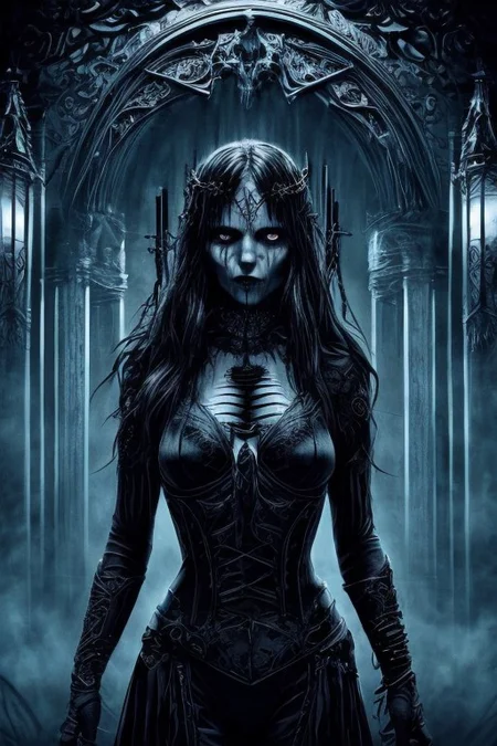 a ghostly woman in a dark gothic bedroom, late night,
all humman anatomy is completly correct, (((gothic bedroom))),
very low light,nighttime, low wattage blue neon lights  high on effects,apparition,ghost,spirit,dead,angry,aggressivplane,making it a captivating,if not spine-chilling,sight to behold.,paranormal,dark eroticism, gorgeous, yearning for what was lost with life, full view,
intricate,etherthral,paranormal,eternal,erotic horror,by sithandwesson,MJgothic,gothichorrorai,GothInt,gothicpunkai,OverallDetail,gothichorrorai,
highly detailed texture, best quality, colourful, ultra realistic image, (ultra HD quality details), fantasy, huge depth to image, detailed background,(high_budget_Hollywood_action_film_shot:0.6), moody:crisp, epic, gorgeous, movie-poster, epic lighting, deep shadows, epic skin detail,