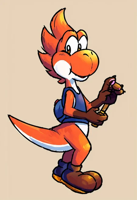 fleetFox, yoshi style form, 2d, yistyle, clean, no blur, watercolor, painting, solo