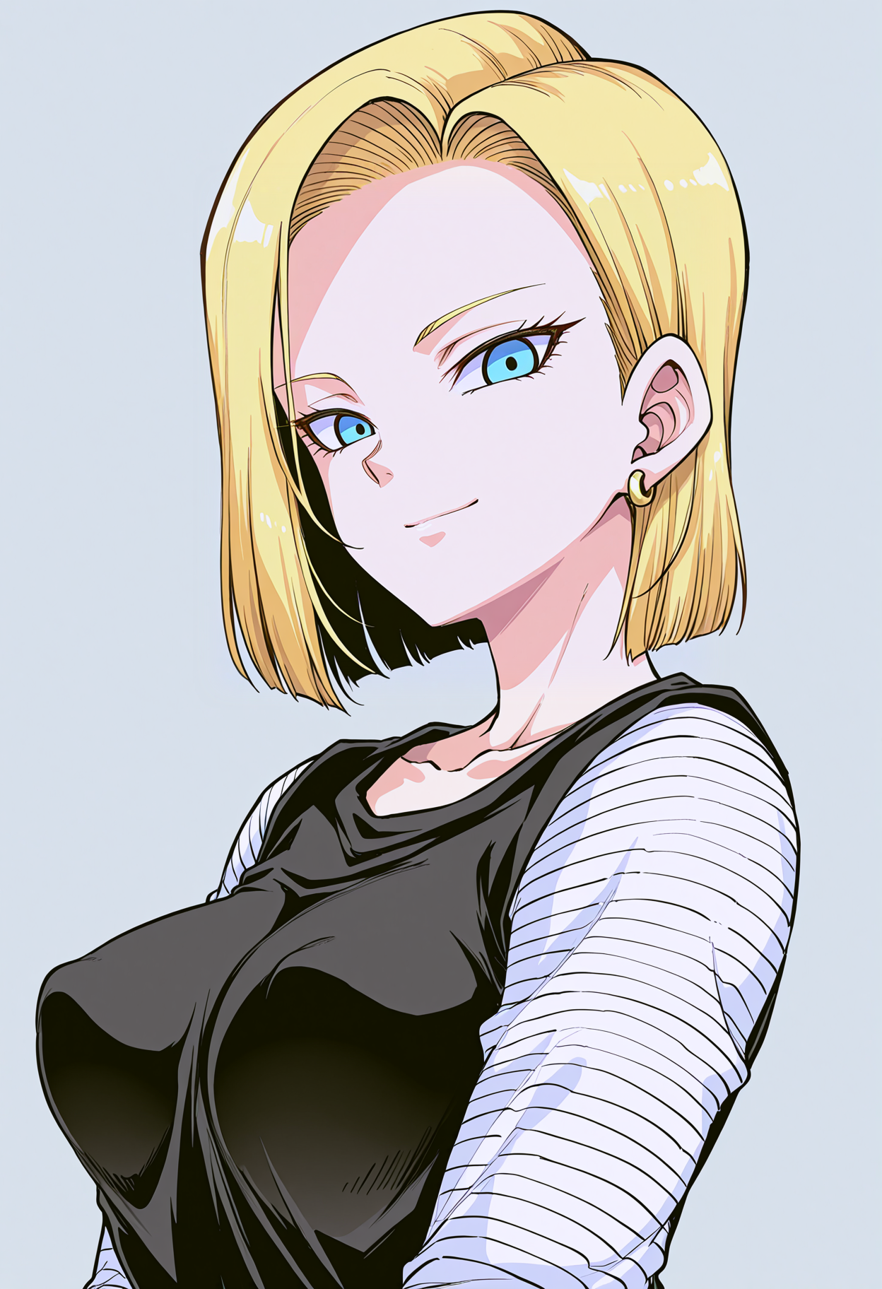 1girl, android 18, blonde hair, medium breasts, perky breasts, face portrait, detailed face, intricate face, detailed eyes, smile, looking at viewer,
<lora:Erect_Sawaru:1> 3r3ct S4w4r0
