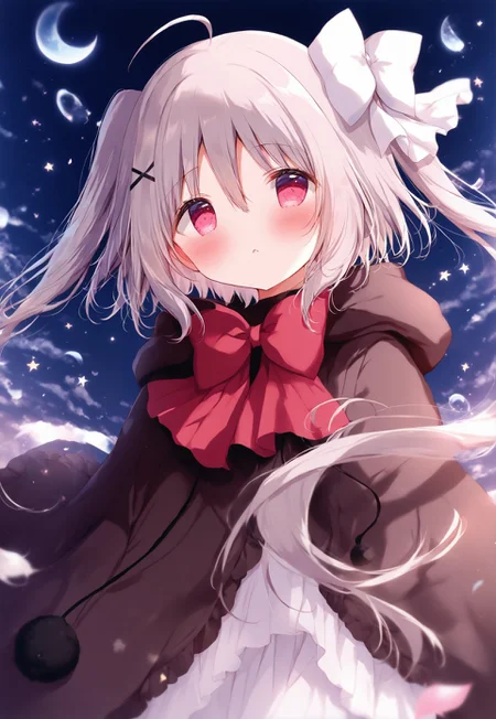 1girl, neri_(hoshishiro), red bow, white bow,
,masterpiece,best quality,amazing quality,very aesthetic,absurdres,newest, (sketch:0.4),